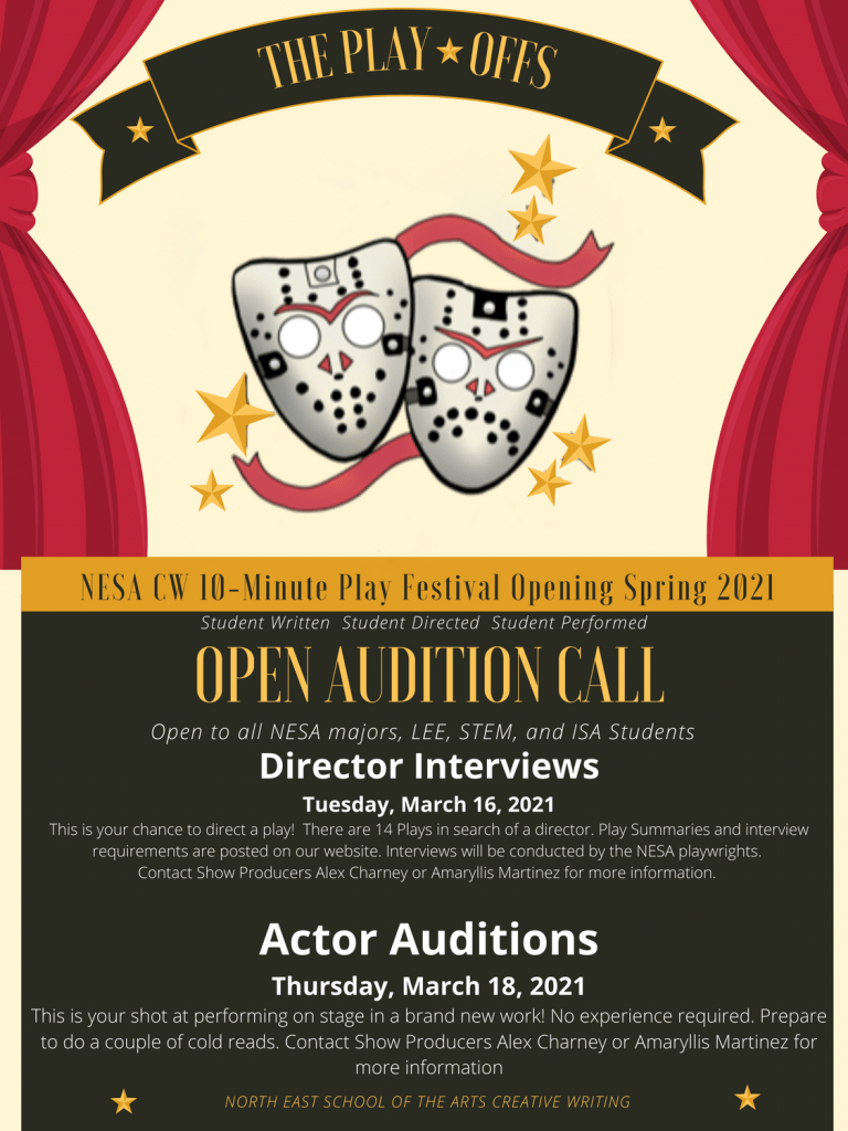 Calling All Directors and Actors!